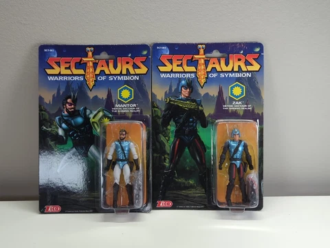 Zica Toys 2019 Sectaurs Mantor And Zak Action Figure Lot Of 2 Cover