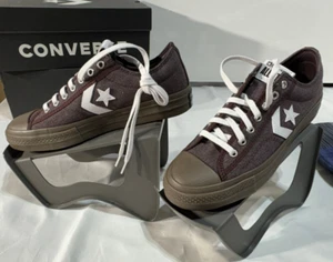 Converse Star Player 76 OX robust braun/weiß neu mit Karton Größe Herren 8,5 Damen 10 - Bild 1 von 6