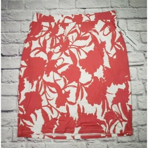 Liz Claiborne Damen Größe XXL Pull On Gummibund Blumenmuster Rock - Bild 1 von 6