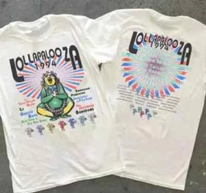 Lollapalooza Tour Shirt Lollapalooza Music Festival Vintage 1994 T-shirt - Picture 1 of 3