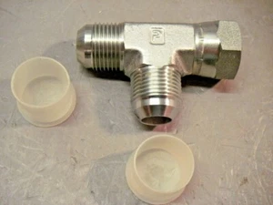Parker Triple-Lok 12 R6X-S Swivel Nut Run Tee Fitting - Picture 1 of 5