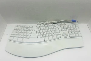 Microsoft Natural Keyboard Elite PS/2 & USB Ergonomic X08-73009-01 KU-0045 WHITE - Picture 1 of 4