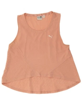 PUMA Womens Vest Top UK 10 Small Pink DS02 - Image 1 of 3
