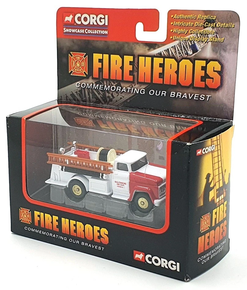 Corgi Appx 10cm Long Diecast CS90058 - 1966 Fire Pumper Baltimore MD - Image 1 of 4