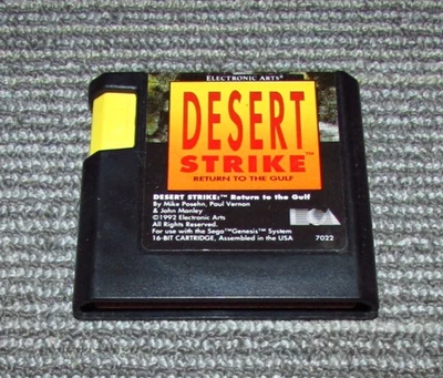 Desert Strike: Return to the Gulf for Sega Genesis Fast Shipping! Authentic - Image 1 of 3