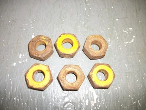 Caterpillar V60B Forklift Lug Nut Front Wheels Set of 6 Cat - Picture 1 of 3
