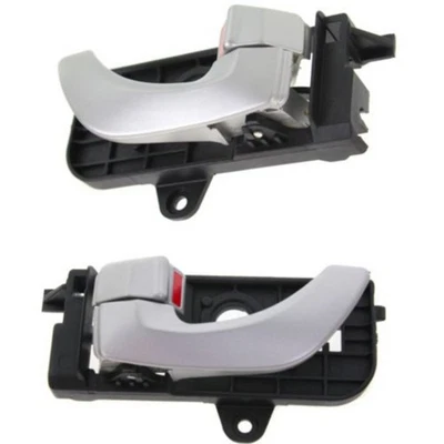 Interior Door Handle For 2006-2007 Hyundai Sonata Front Left and Right Set of 2 - Image 1 of 4