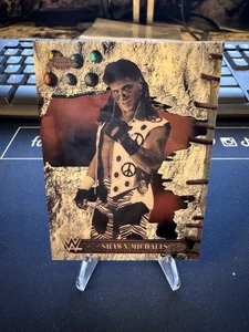 2025 Topps Chrome WWE X Cactus Jack - Shawn Michaels #80 White Refractor - Picture 1 of 2