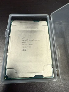 CPU SRKXS INTEL XEON 8 CORE ARGENT 4309Y 12 Mo 2,80 GHz LGA 4189 VENDEUR AMÉRICAIN TESTÉ - Photo 1/4
