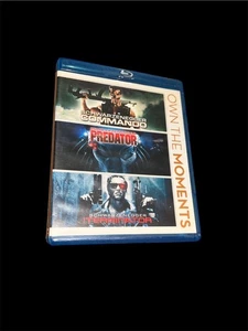Commando/Predator /The Terminator (Blu-ray, 2013) Arnold, has two scuff on cover - Picture 1 of 4