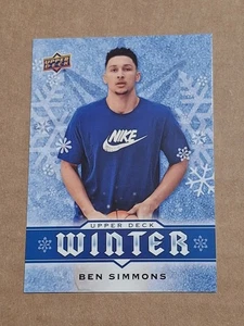 2017 BEN SIMMONS UPPER DECK WINTER NBA CARD #W6 PHILADELPHIA 76ERS NETS CLIPPERS - Bild 1 von 3