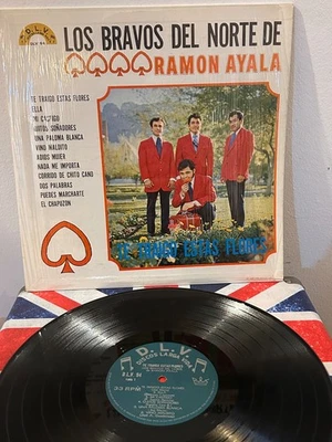 LOS BRAVOS DEL NORTE DE RAMON AYALA Te Traigo Estas Flores 1972 MEXICO LP Latin Foto 1 de 4