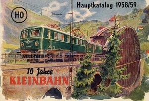 KLEINBAHN 1958 10. JAHRESKATALOG - VINTAGE ÖSTERREICHISCHE ZÜGE - Bild 1 von 3