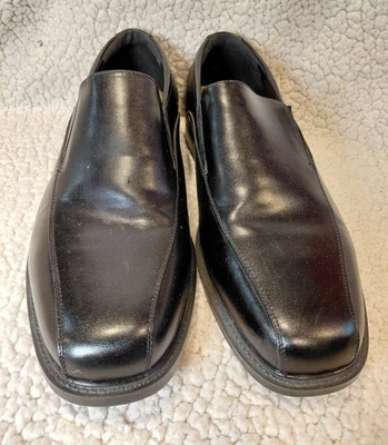 Croft & Barrow мужской черный платье обуви без шнуровки размер 10 Вт ортолит комфорт внутри - Изображение 1 из 4