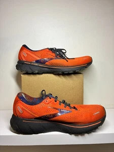 Zapatos para correr Brooks Ghost 14 para hombre talla 9,5 edición limitada naranja paquete de píxeles - Imagen 1 de 7
