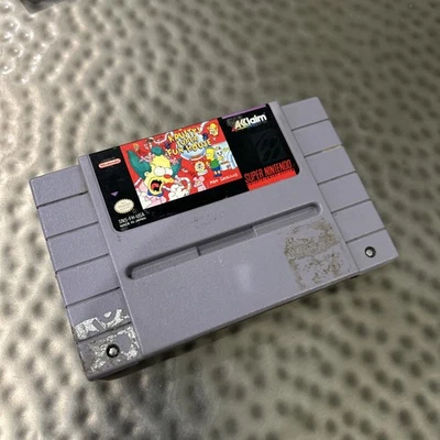 Krusty's Super Fun House -SNES (Super Nintendo, 1992) Simpsons Game TESTED - Image 1 of 4