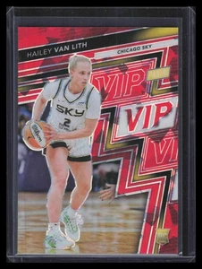 2025 Panini National Convention VIP Red Sparkle Ice rc5 Hailey Van Lith RC 8/99 - Bild 1 von 2
