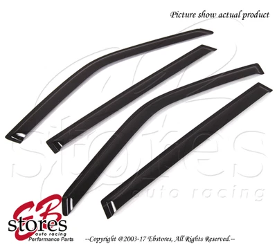 Темные дымчатые козырьки для окон Suzuki XL-7 2001-2006 4 шт - Изображение 1 из 4