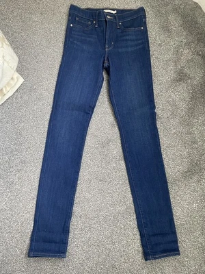 Levi's 311 Shaping Skinny Stretchy Blue Jeans Size W28 L32. - Image 1 of 4