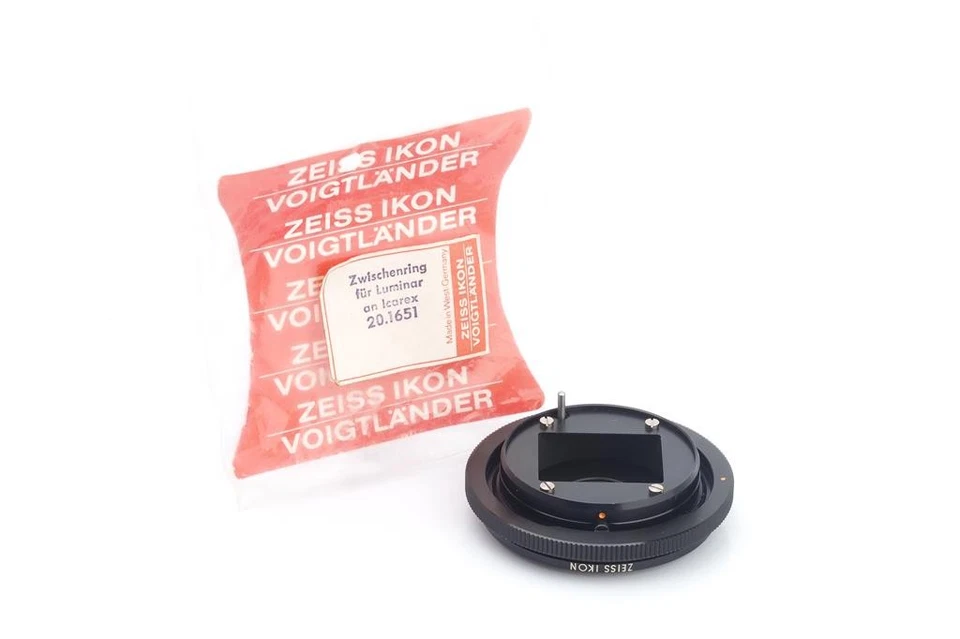 Zeiss Ikon Tubo de Extensión Luminar a Icarex 20.1651 Espaciador Foto 1 de 3