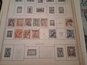 ARGENTINA OLD ALBUM SHEETS MOSTLY USED (LOT 99) - Picture 1 of 4