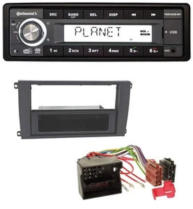 Continental USB 1DIN AUX DAB MP3 Autoradio für Porsche Cayenne (2007-2010) - Bild 1 von 9