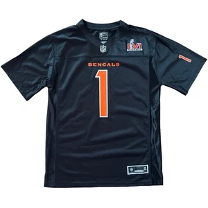 Ja’Marr Chase #1 Cincinnati Bengals Super Bowl LVI Trikot Jugend XL / Damen M - Bild 1 von 9
