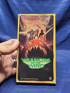Warriors Of The Wind VHS RARE 1990 Starmaker Video Anime Miyazaki Nausicaa - Picture 1 of 6