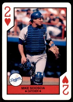 1990 U.S. Playing Card Co. Mike Scioscia Baseball Cards #2 - Image 1 of 2