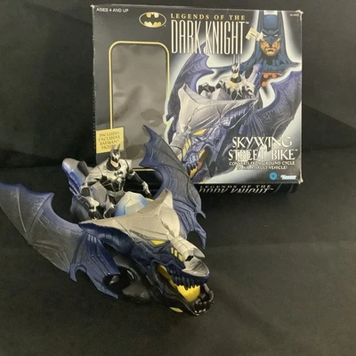 Batman Legends of the Dark Knight Skywing Street Bike Ex Figure 1996 Kenner - Image 1 of 4