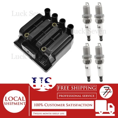 Ignition System spark plug kit For Volkswagen Jetta Base City 2.0L L4 - Image 1 of 4