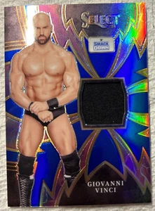 Giovanni Vinci Sparks Prizm Patch Blue /49 Panini WWE 2024 Select  - Picture 1 of 1