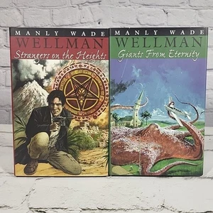 Manly Wade Wellman Novels 2004 HC 1st Ed Giants Eternity Strangers Set of 2 NEW - Picture 1 of 6