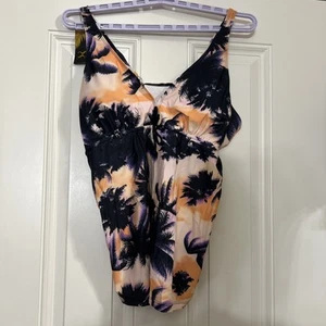 BIKINX One Piece Tankini Bathing Suits for Women Tummy Control Size 4XL - Picture 1 of 11