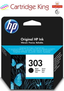 HP 303 czarny oryginalny wkład atramentowy do HP Tango X - Zdjęcie 1 z 6
