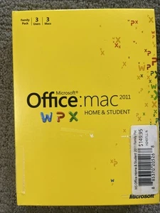 Microsoft Office Mac 2011 Home & Student w/ Product Key - Picture 1 of 5