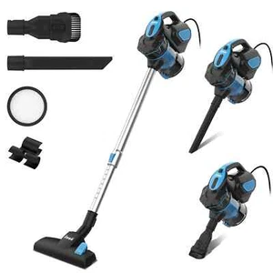 Powerful 600W Corded Vacuum Cleaner - 18Kpa Pet Hair and Hard Floor Cleaner - Picture 1 of 12