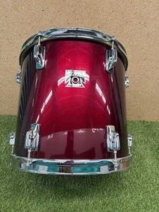 ⚡️Vintage TAMA Imperialstar 13” Rack Tom Wine Red Made In Japan⚡️ - Picture 1 of 12