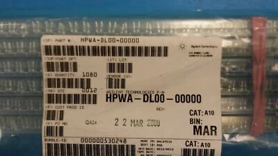 (250 PCS) HPWA-DL00-00000 AGILENT Single Color LED, Amber, Clear, 3mm 4Pin - Image 1 of 4