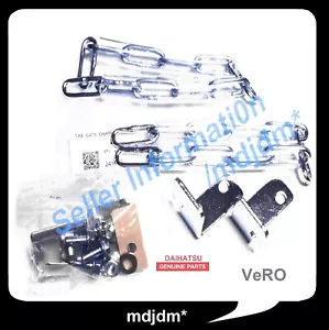Genuine Daihatsu Tail Gate Chain Set of 2. 08300-K5036 Oem S500P, S510P - Picture 1 of 4