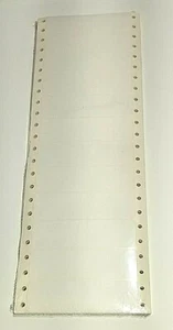 500 Dot Matrix Permanent Adhesive Labels 3 1/2" x 15/16" (89 mm x 24 mm) Adress - Picture 1 of 2