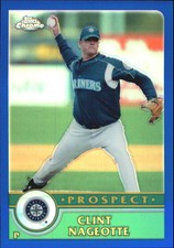 2003 (MARINERS) Topps Chrome Traded Refractors #T139 Clint Nageotte PROS