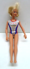 Vintage 1993 Swimming Champion Barbie USA Olympic Doll Blonde Mattel