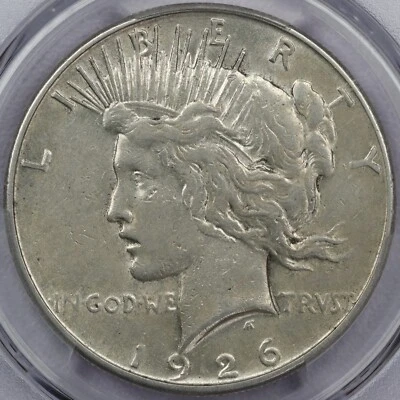 1926-S Peace Silver Dollar - PCGS XF 45 - Image 1 of 4