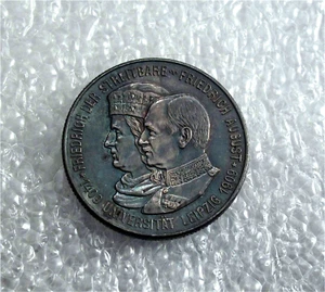  1909 Germany SAXONY STATE SILVER 1/2 THALER - 2 MARK LEIPZIG  BU KM# 1208 - Picture 1 of 2