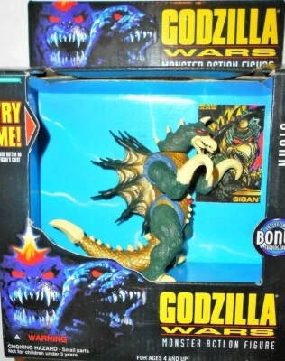 GODZILLA WARS Trendmasters 1995 GIGAN 5 inch Electronic vintage monsters mib moc - Image 1 of 3