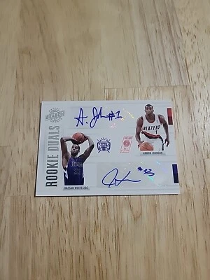 2010-11 Panini Season Update HASSAN WHITESIDE JOHNSON Rookie Autograph 99/99 - Image 1 of 4