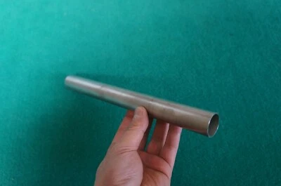 Titanium Grade 9 Tube ( OD 1" x .035" x 10" ) Metal Pipe 1 in Round Tubing - Image 1 of 4