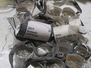 Kennedy Half Dollar Rolle 20 B u 2025 P/D BIS 2016 P/D AUS POSTFRISCHEN ROLLEN - Bild 1 von 6