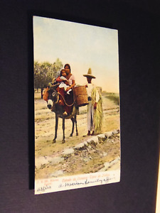 3 Mexican Postcards: Tipos de Indios, Veracruz and Chapultepec